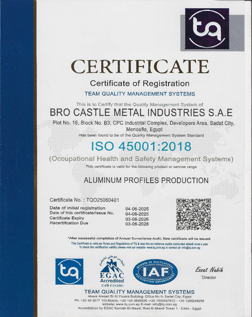 Bro Castle Metal Industries S.A.E